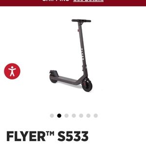 The Flyer S533 foldable electric scooter